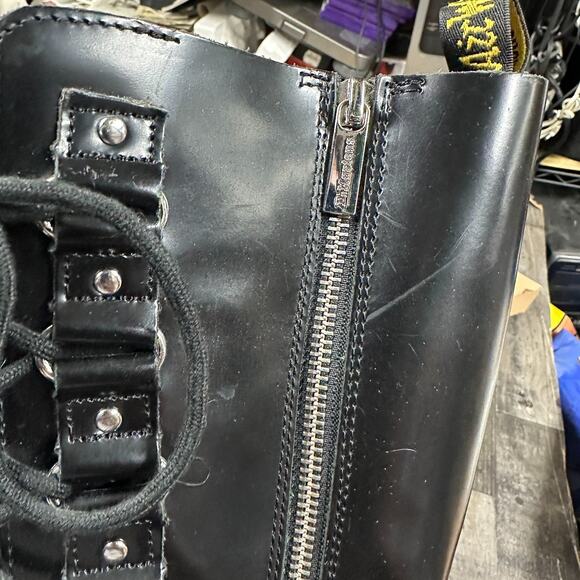 Dr Martens 1B60 BRITAIN XL knee high quad platform zipper boots UK 5 EU 38 US 7 - Picture 6 of 16